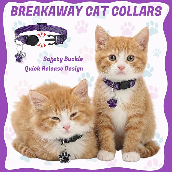 10Pcs Breakaway Cat Collars - Image 4