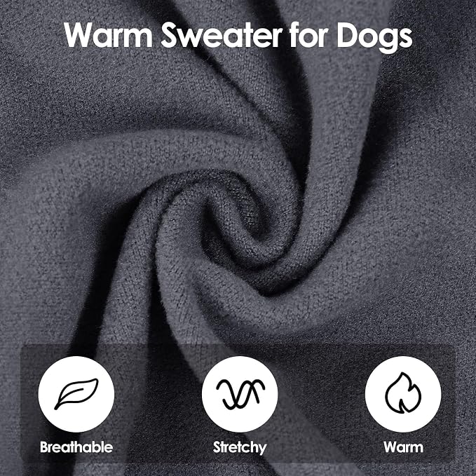 SUNFURA Hair Sticky Cat Clothes, Cat Sweater - Image 2