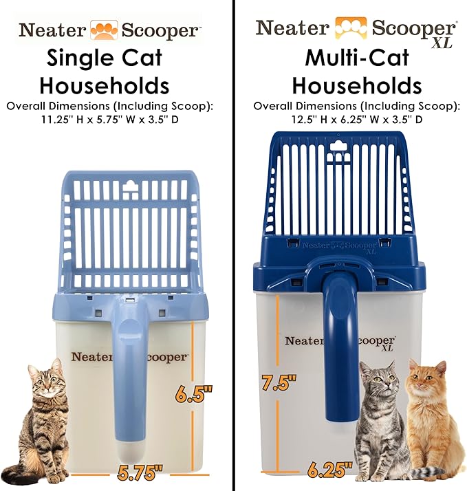 Neater Pet Brands Neater Scooper Standard Cat Litter Scoop, 195 Refill Bags – - Image 5