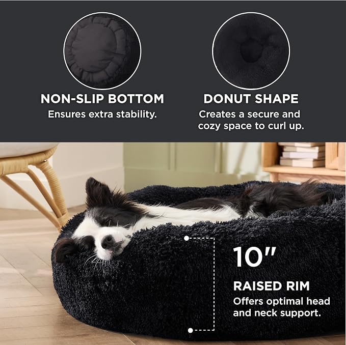 Bedsure Calming Dog Bed for Large Dogs - Image 3