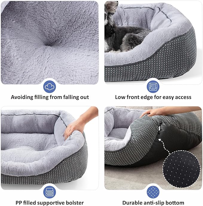 INVENHO Large Dog Beds Large Sized Dog Washable, Orthopedic Warming Soft - Image 6