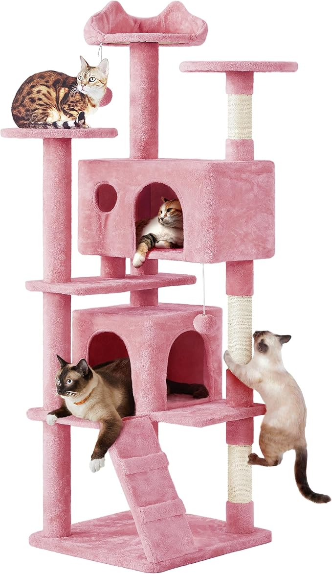 Yaheetech Multi-Level Cat Tree Stand House Furniture by Yaheetech