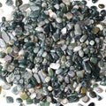 1lb Aquatic Agate Aquarium Gravel Rocks Natural Tumbled Healing Crystal Chips by YATOJUZI