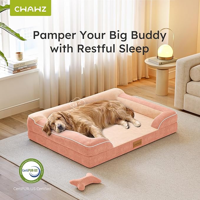 Jumbo Dog Bed for Extra Large Dogs, Orthopedic Dog Bed - Image 5