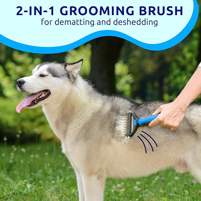 Pat Your Pet Deshedding Dog Brush - Image 3