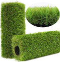 Artificial Grass Rug Outdoor Indoor 5FTX96FT Fake Grass Carpet Green Synthetic by NINXIANG