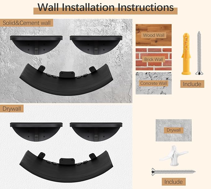Cat Wall Shelves for Large Cats Set, Wall Mounted Climbing Shelves for Sleeping - Image 7