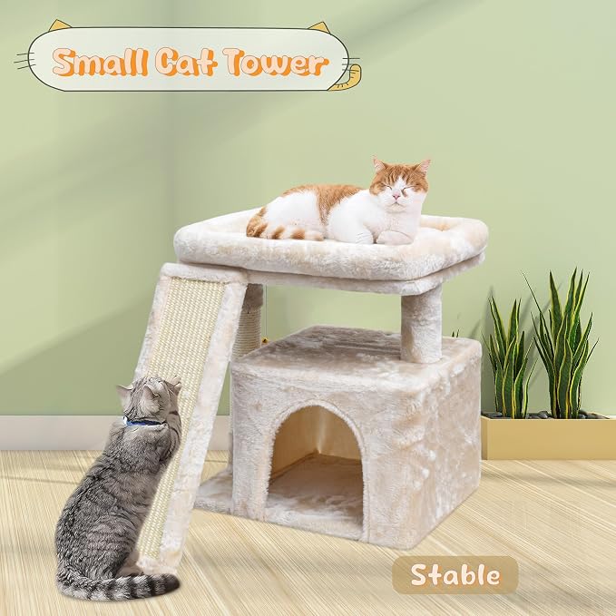 Small Cat Tree for Indoor Cats, Cat Tower - Image 5