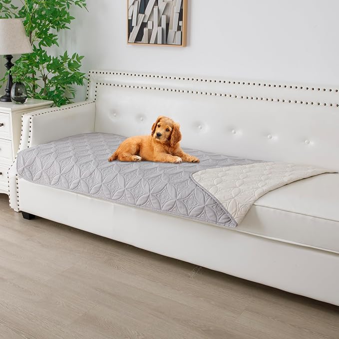 Waterproof Dog Blanket, 30x70 inches Small Pet Couch Covers by TuffeelHome
