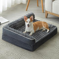 BFPETHOME Orthopedic Dog Beds for Large Dogs-Waterproof Sofa Dog Bed by BFPETHOME