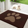 Buganda Dog Door Mat for Muddy Paws, Absorbent Dirt Trapper Non Slip Indoor by Buganda