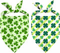 St. Patrick's Day Dog Bandana, 2 Pack Adjustable Holiday Party Pets Saint by Unknown
