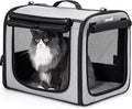 Pecute Dog Car Carrier Light Weight 19.7×16.9×14.8in, Dog Carrier Easy to by pecute