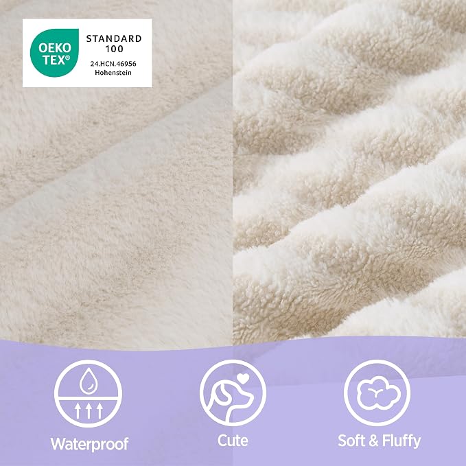 LE SURE Cute Dog Beds for Extra Large Dogs, Orthopedic Waterproof XL Pet Bed - Image 3