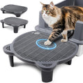 Adjustable Cat Ramp Litter Box Step Double Layer by Bartuke