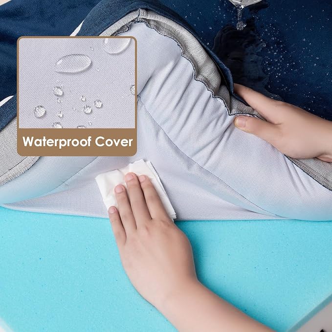 EHEYCIGA Orthopedic Dog Beds for Large Dogs, Waterproof Memory Foam Large Dog - Image 3
