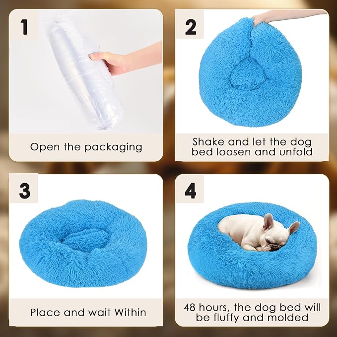 Hoewina Dog & Cat Bed, 20in Cat Beds - Image 6