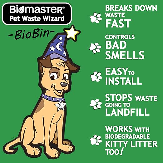 Biomaster Pet Waste Wizard BioBin Composter - Image 2