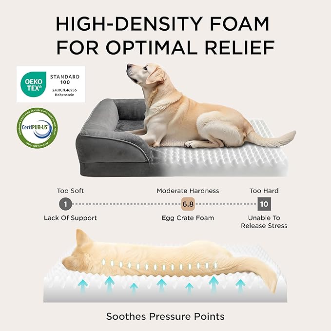 Bedsure Orthopedic Dog Bed for Large Dogs - Image 3