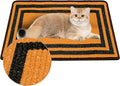 Cat Scratcher Mat, 23.6x15.7 Inch Natural Sisal Cat Scratch Pad, Horizontal Cat by LESISSMER