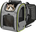 Pecute Cat Backpack Carrier XL, Expandable Pet Backpack by pecute