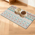 Pet Feeding Mat for Floors Waterproof Dog Mat for Food and Water Absorbent by Unknown