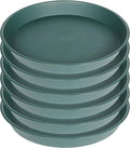 6 Pack of 7 inch Plant Saucer, Heavy Duty Plastic Plant Water Tray 7 inch Round by Bleuhome