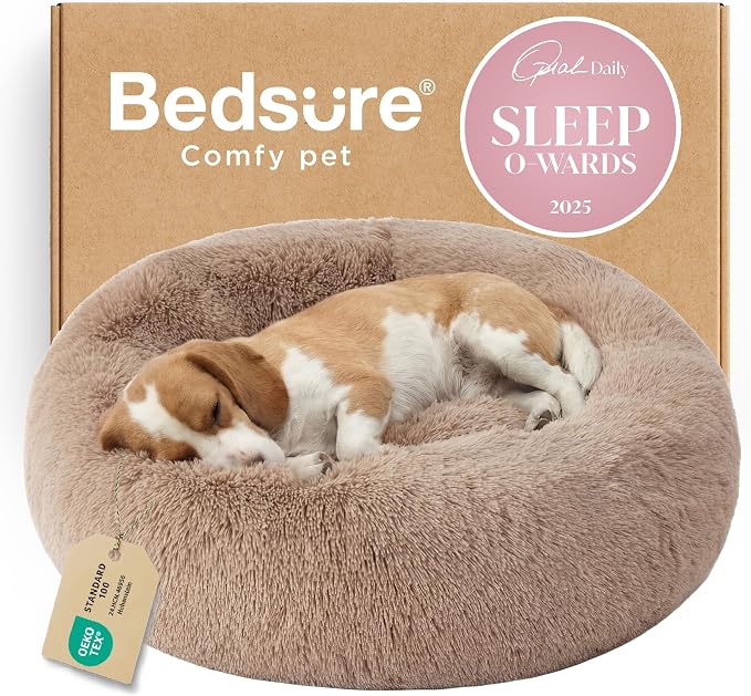 Bedsure Calming Dog Bed Medium Large Size Dogs by BEDSURE