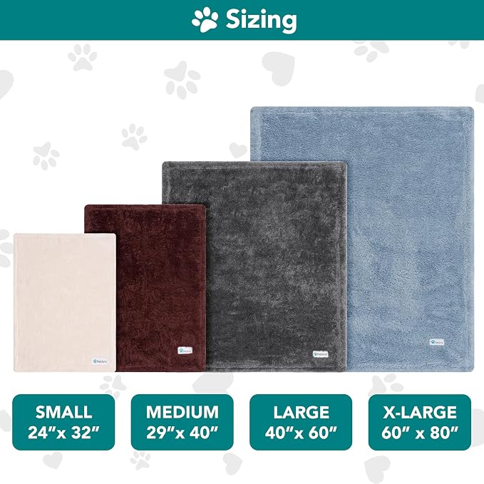 PetAmi Dog Blanket for Large Dogs, Calming Pet Throw for Bed, Washable Sofa - Image 7