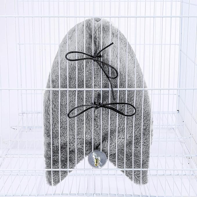Comfort Corner Fleece Bird Blanket Parrot Cage Snuggle Hut Warm Bird Nest House - Image 6
