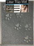 Bulk buys Cat Litter Mat. Traps Litter. Soft Non-Slip Surface. Easy to Clean. by AndalusBrand
