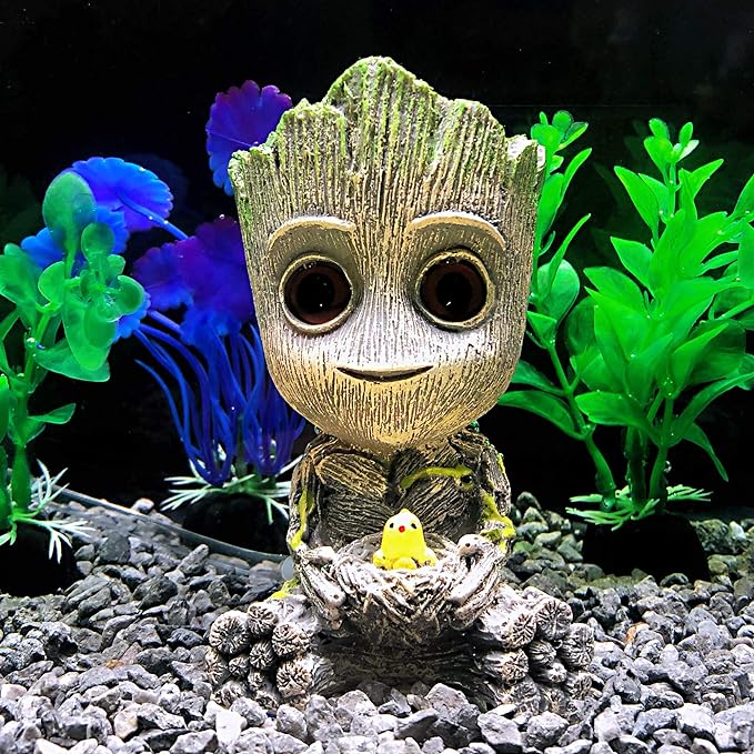 Aquarium Groot Air Bubbler Decorations Fish Tank Air Stone Set - Image 6