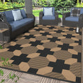 GENIMO Outdoor Rug for Patio Clearance, Lightweight Waterproof RV Camping Mat by GENIMO