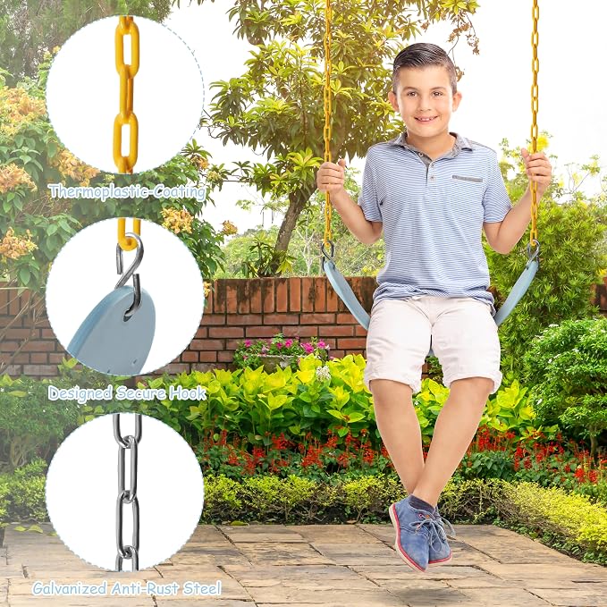 Sunnyglade 8PCS Swings Seats Heavy Duty - Image 3