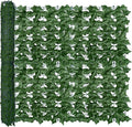 Artificial Ivy Privacy Fence Wall Screen, 40X120 in UV-Anti Faux Greenery by ODTORYHOME