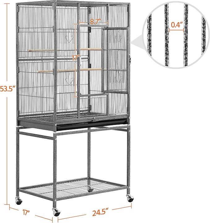 Topeakmart 53.7-inch Bird Cage - Image 2