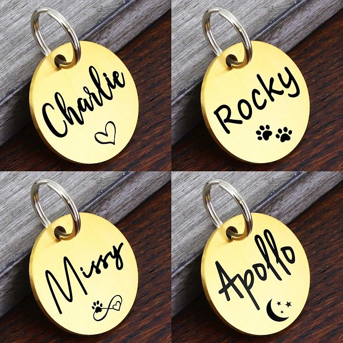 Ultra Joys Custom Personalized Pet ID Tag - Image 3