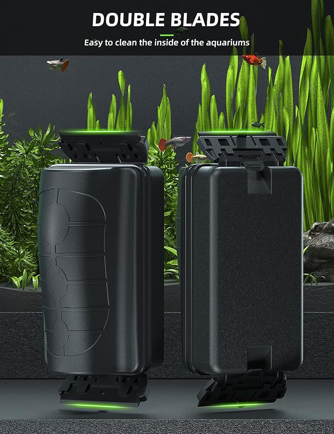 Jasonwell Magnetic Aquarium Fish Tank Cleaner Magnet Scraper - Image 5