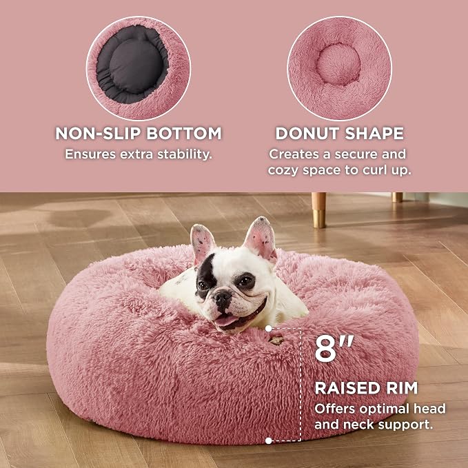 Bedsure Calming Dog Bed for Small Dogs - Image 3
