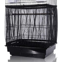 Tamu style Bird Cage Seed Catcher, Stretchy Form Fitting Mesh Skirt Cover by Tamustyle
