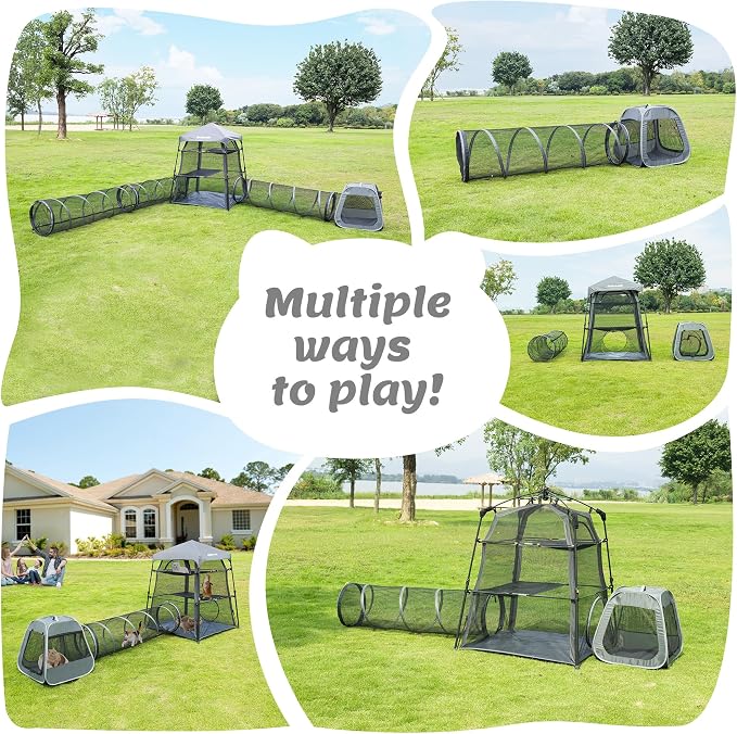 Cat Enclosure Kitten and Tower Tent - Image 7