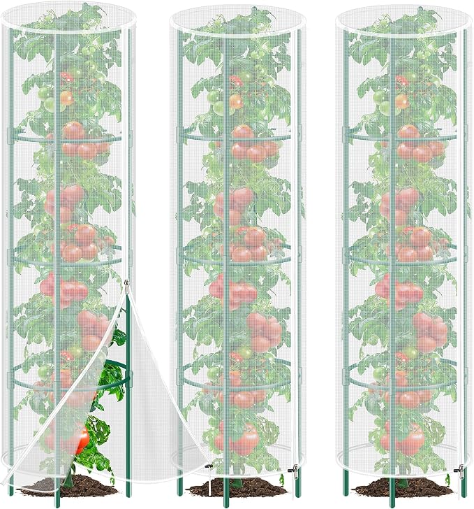 3 Pack Garden Bird Netting Plant Cover by POILKMNI