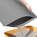 ESTHELLO Cat Litter Mat, Cat Litter Trapping Mat, Honeycomb Double Layer Design by ESTHELLO