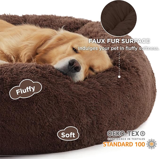 Bedsure Calming Dog Bed for Extra Large Dogs - Image 2