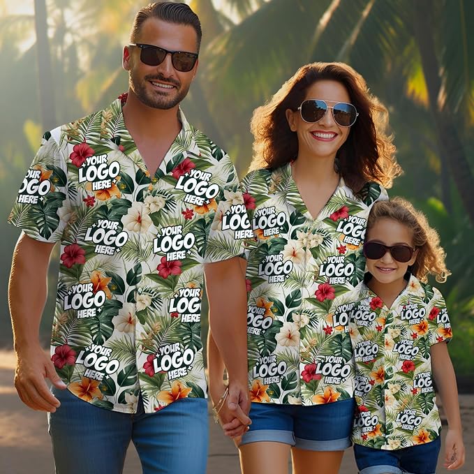 Custom Hawaiian Shirt with Face Photo Picture - Image 3