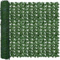 Artificial Fence Privacy Screen: 5FT x 50FT UV-Anti Faux Greenery Backdrop Ivy by ODTORYHOME