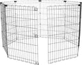Amazon Basics Portable Foldable Octagonal Metal Exercise Dog Playpen, by AmazonBasics