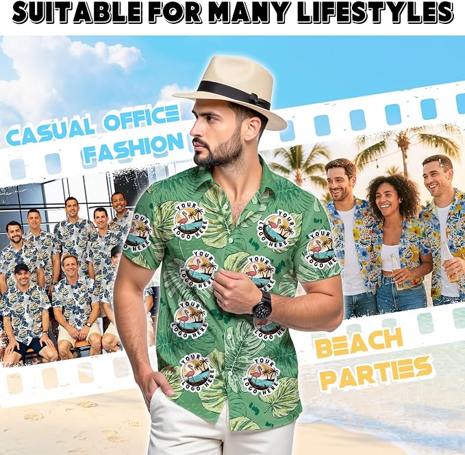 Custom Hawaiian Shirt with Face Photo Picture - Image 5