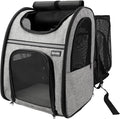 Zavothy Cat Backpack Carrier, Expandable Airline Approved Pet Backpack by Zavothy
