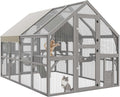 DWVO Extra Large Catio Outdoor Cat Enclosure, 110 inch Outside Cattery by DWVO
